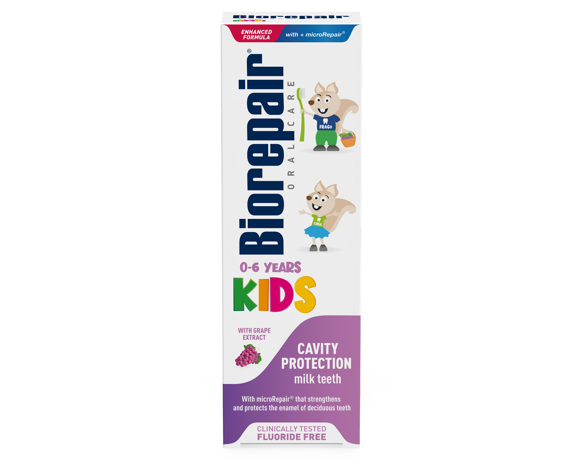 Biorepair® Toothpaste Kids 0/6 age with grape extract